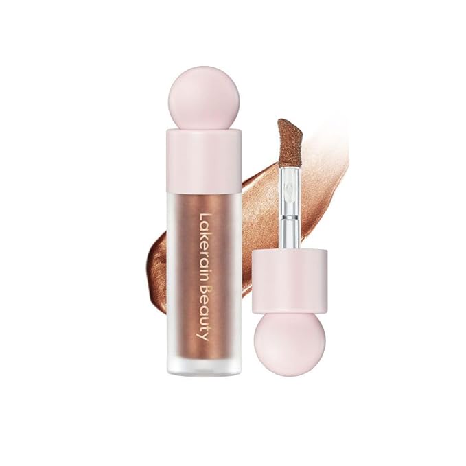 UNYOKE Liquid Highlighter, Highlighter makeup Stick,Makeup Highlighter Face Illuminator, Beauty Glow Highlight Body Shimmer, Waterproof Smooth Cream Highlighter, Longlasting Liquid Highlighter, Body Highlighter.-04#