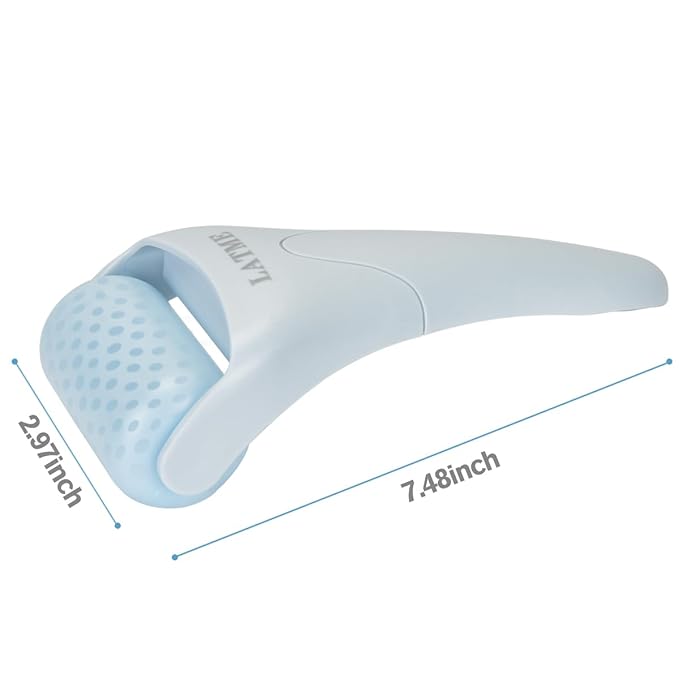 Ice Roller for Face Eyes,Womens Gifts,Face Massager Roller Puffiness Migraine Pain Relief and Minor Injury (Smoggy Blue)