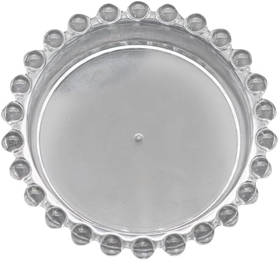 Makeup Mixing Palette Nail Polish Color Mixing Plate Acrylic Palette, Nail Art Tools Art Nail Palette, Pigment Transparent Makeup Palette for Make up Tools Makeup Palettes (Pearl-Clear)