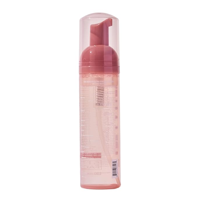 Style Factor EDGE BOOSTER Extra Strength Setting Mousse ā Frizz Control, Extra Volume, and Conditioning ā 6.4oz Morganite Mousse for Curly Hair