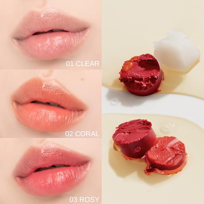 Smooth Butter Lip Balm 0.14 oz ā Super Moisturizing Butter Lip Balm, Lip Repair & Care, Natural Color with Vegetable Wax, Shea Butter, All Day Hydration, Soothe Dry Chapped Lips (01 CLEAR)