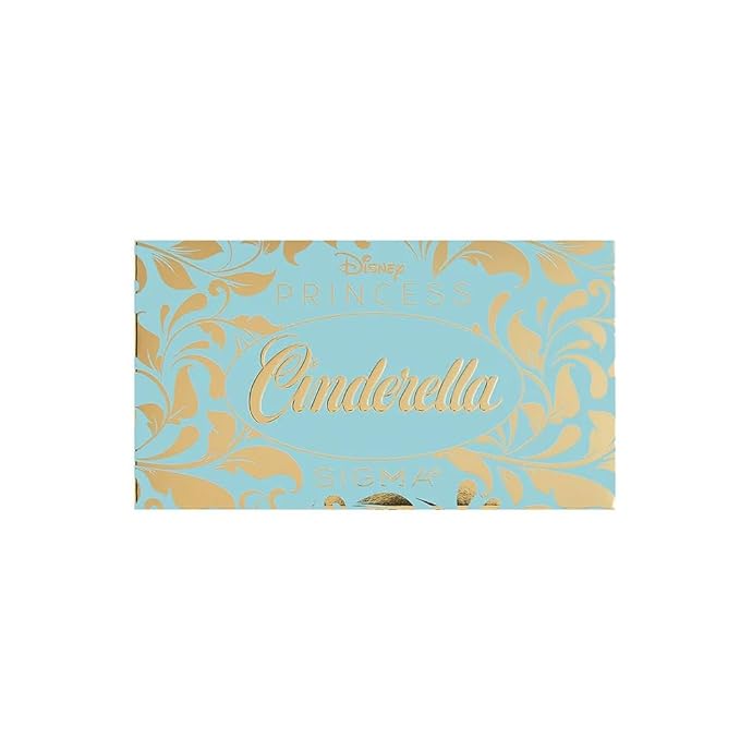 Sigma Beauty and Disney Makeup Cheek Palette - Cinderella Highlighter and Blush Palette - Long lasting blush and Highlighter Pressed Powder - Gluten Free, Cruelty Free, Vegan Makeup Palette