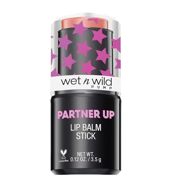 wet n wild Partner Up Lip Balm Stick Peach Boot camp