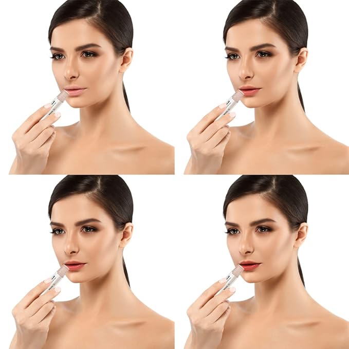 Tinted Lip Balm by Earth’s Daughter – 4 Pack of Assorted Colors – Beeswax, Coconut Oil, Cocoa Butter, Vitamin E – Moisturize and Beautify – Paraben Free