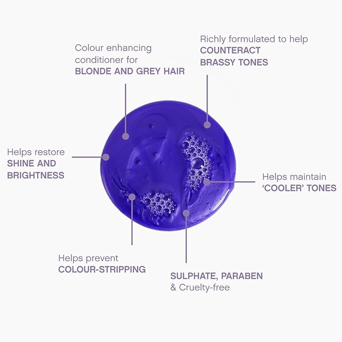 KEVIN.MURPHY BLONDE.ANGEL.WASH - Blonde Shampoo - Purple Shampoo for Blonde & Grey Hair - Colour Enhancement Hair Care - Colour Safe - Paraben & Sulphate Free - 250 mL /8.4 fl oz