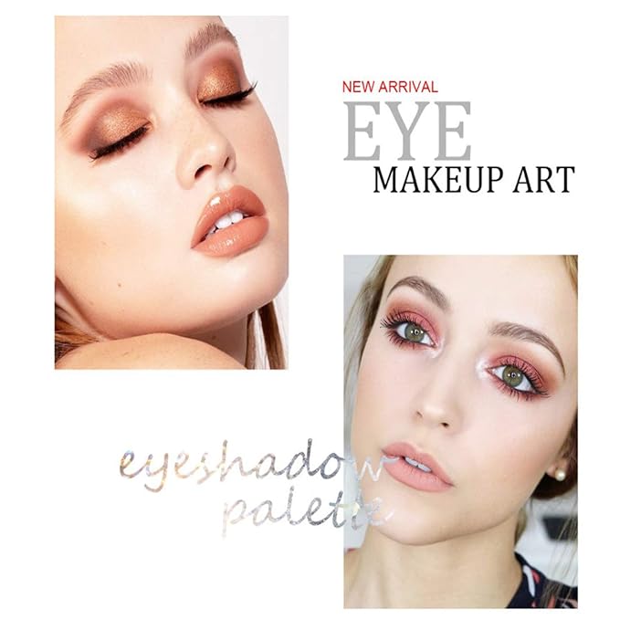 Eyeshadow Palettes, Easy to Blend Color Fusion 120 Shades Metallic and Shimmer Eyeshadow Sweatproof and Waterproof Nudes Eye Shadows, Professional Makeup Long Lasting for Teen, Brights #1