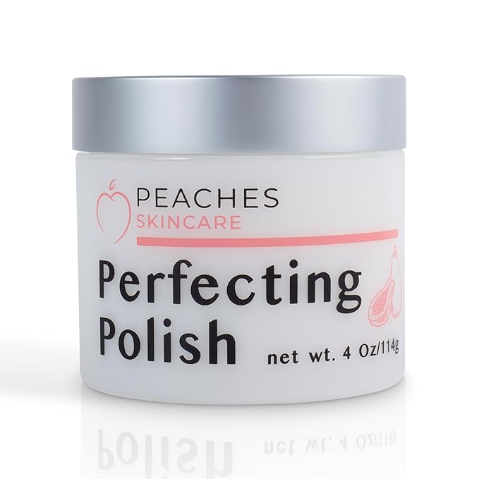 Vegan Exfoliating Scrub – Gentle Face Exfoliator for Delicate Skin with Sugar, Lavender, and Arnica Montana – Helps Improve Skin Texture and Clarity – Perfecting Polish (4 oz)