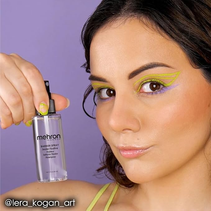 Mehron Makeup Barrier Spray | Setting Spray for Makeup | Makeup Setting Spray for Face 9 fl oz (266 ml)