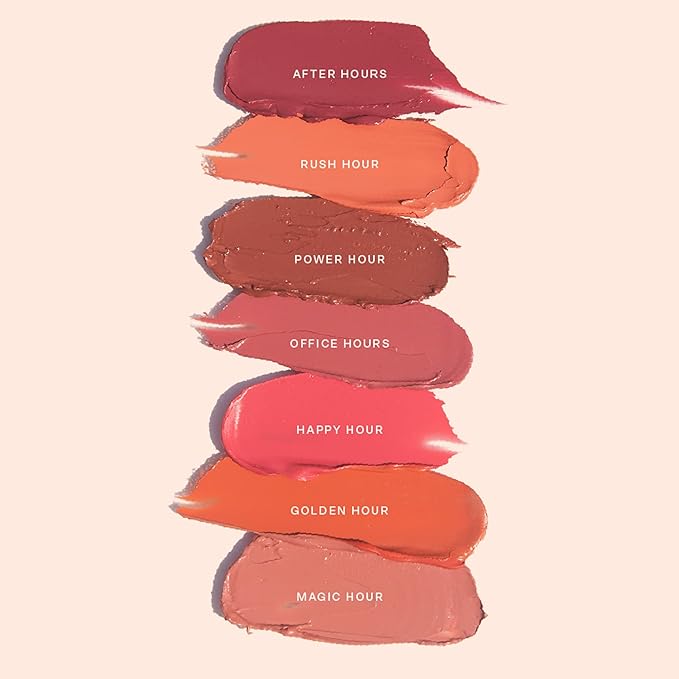 Tower 28 Beauty BeachPlease Cream Blush for Cheeks and Lips - Multi-Purpose Lip and Cheek Tint in Mauve Blush - for Sensitive Skin – Color OFFICE HOURS, Luminous Finish