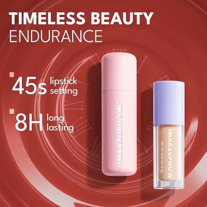 tinted lip balm, Conditioning & Nourishing Lip Balm, Matching concealer to cover lip lines and enhance color development- RED DAHLIA