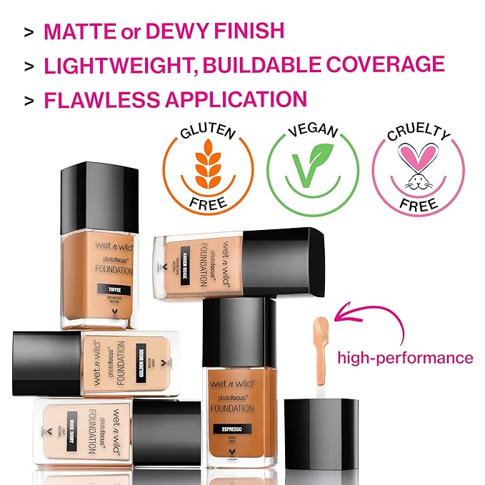 wet n wild Photo Focus Dewy Foundation Nude Ivory