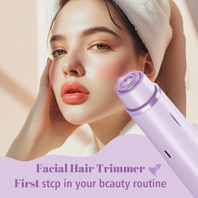4-in-1 Waterproof Bikini Hair & Body Hair Trimmer - Rechargeable Shaver - IP7-compact for Travel, Cordless Use