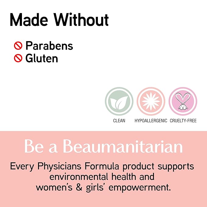 Physicians Formula Setting Powder Palette Multi-Colored Pressed Finishing Powder Translucent, Natural Coverage & Murumuru Butter Bronzer | Light Bronzer | Bronzer Face Powder Makeup