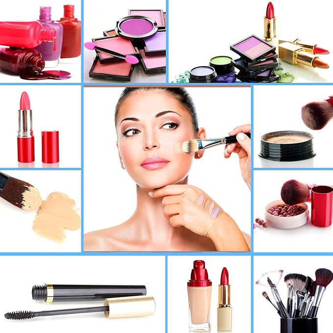 200 Pieces Makeup Hand Palette Single Use Makeup Mixing Palette Disposable Foundation Mixing Tray Adhesive Artist Cosmetic Makeup Palette Waterproof Makeup Tape for Women Girl (3.15 x 3.15 Inch)