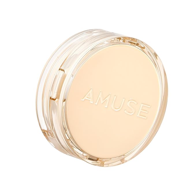 AMUSE Dew Jelly Vegan Cushion Foundation 03 HONEY | dewy, glow, long-lasting, double coverage, clean beauty, lightweight, natural look, foundation for sensitive skin, hydrating cushion