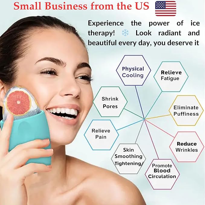 Facial Steamer and Ice Roller β 3-in-1 Nano Ionic Spa Kit for Deep Hydration and Pore Cleansing β Home Facial Care Set,auto Shut Off