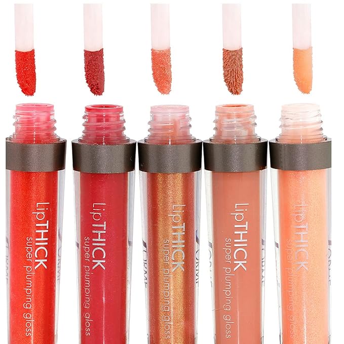 Sorme Cosmetics LipThick Plumping Gloss in Meltdown | Hydrating Plumping Lip Gloss Enriched with Vitamins and Botanicals | Lip Plumping Gloss with Maxi-Lip Peptides | Cruelty-Free Lip Makeup