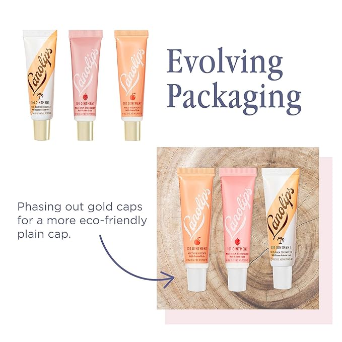 Lanolips Tinted Balm, Rose - Moisturizing Lip Tint with Lanolin and Gloss for Shiny, Hydrated Lips - Hydrating Lip Balm for Dry Lips (12.5g / 0.44oz)