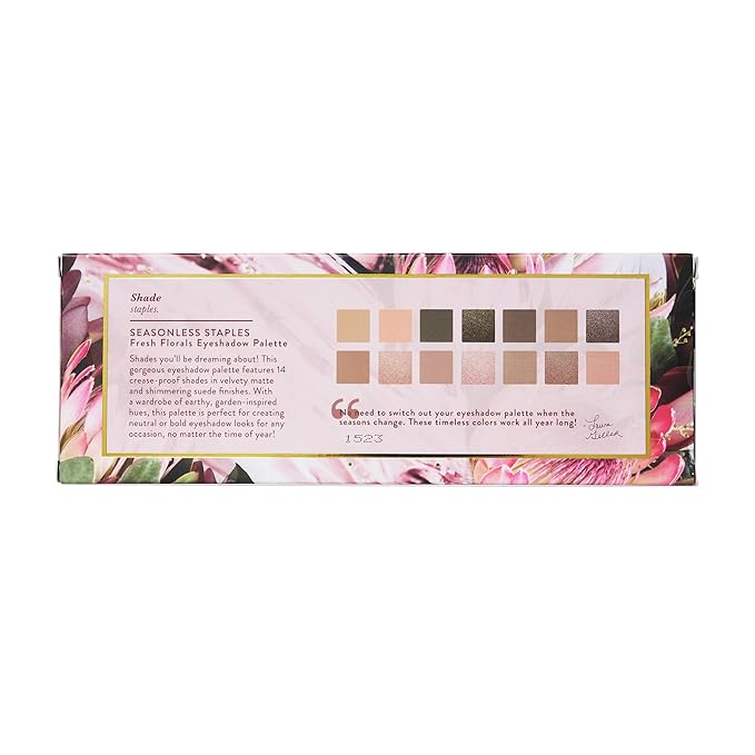 LAURA GELLER NEW YORK Seasonless Staples Fresh Florals 14 Multi-Finish Eyeshadows