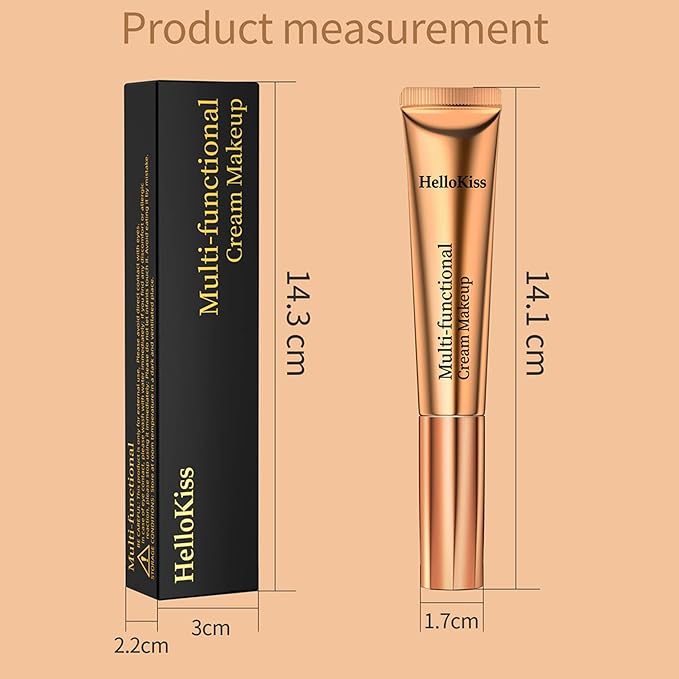 Liquid Blush Beauty Stick, Matte Face Blush with Cushion Applicator Easy to Blend Smooth Natural Silky Smooth Creamy Liquid Blush Wand Facial Blush Makeup Stick(#03 Pink)