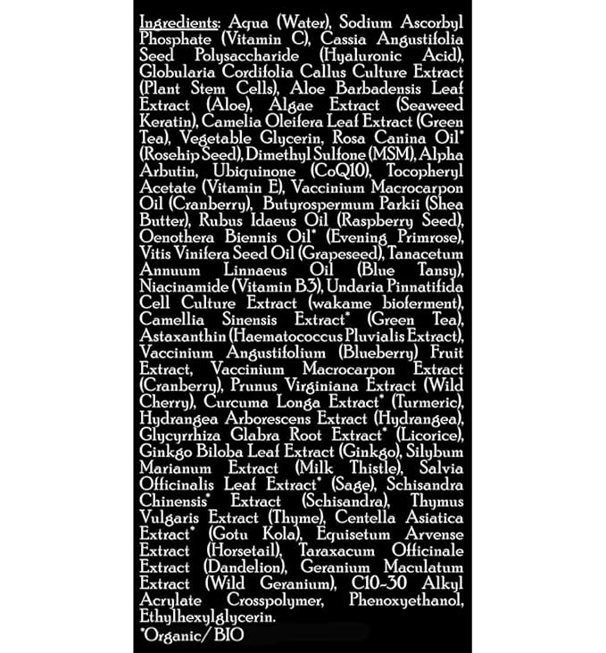 Brickell Men's Anti Aging Vitamin C Serum For Face, Repairing Night Facial Serum for Men, Natural and Organic Hyaluronic Acid Serum For Face to Diminish Wrinkles and Reduce Redness, 1 Ounce, Unscented