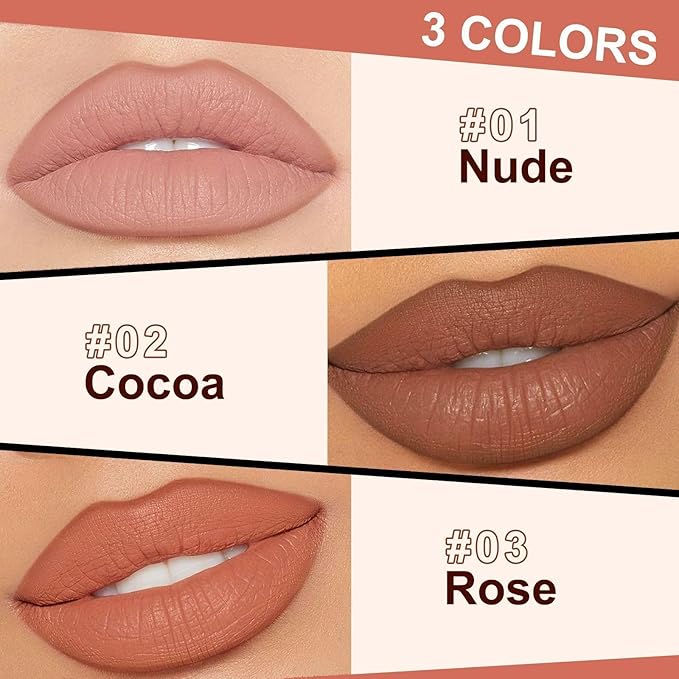 Lip Stain Peel Off - Lip Liner Waterproof, Lip Liner Stain Transfer Proof & Plumping, Moisturizing Non-Stick Cup Matte Finish Stay On All Day, Nude Color