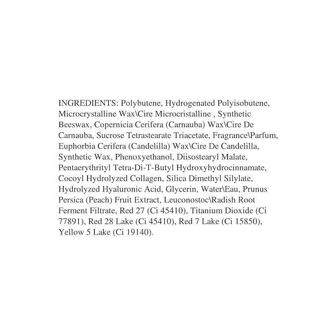 wet n wild Perfect Pout So Pouty Shine Tinted Lip Balm Peach Flavored, Hyaluronic Acid, Vegan Collagen, Moisturizing For Dry Lip Care, Pink