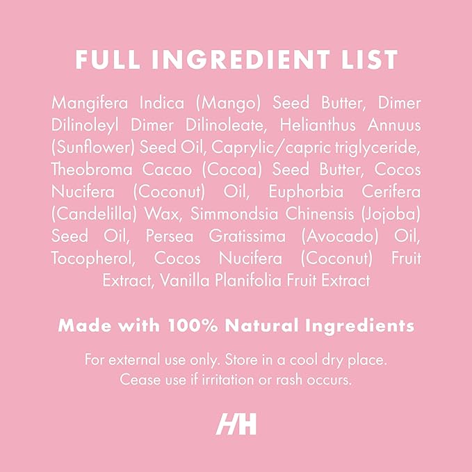 100% Natural Lip Butter Sleeping Lip Mask, Overnight Lip Moisturizer and Conditioner for Dry Lips. Intensive Lip Balm and Lip Therapy Skin Care with Mango butter (Original All Nighter)