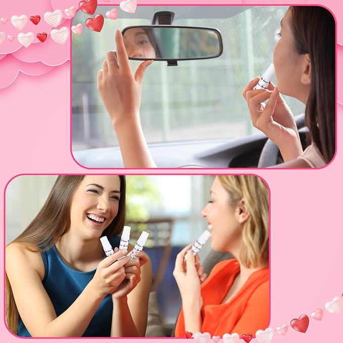 12 Pack Dance Theme Ballet Lip Balms Bulk Moisturizing Lip Balms Back To School Gift Ballet Gifts Lip Balm Christmas Thanksgiving Day Dance Party Thanks Gift for Dancer Girl Woman