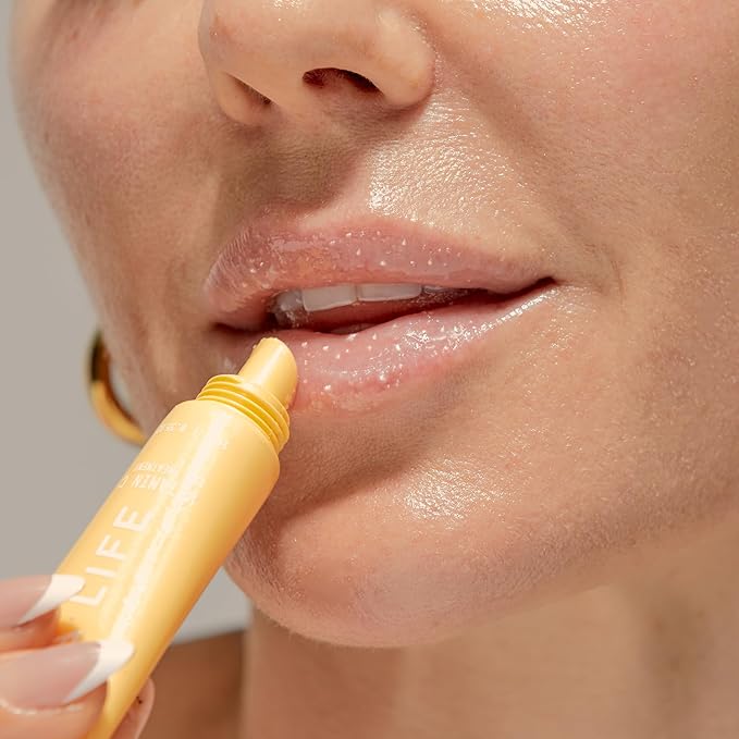 Koa Life Vitamin C Lip Treatment - Nourishing Lip Balm, Anti-Aging, Repairs & Protects From Sun Damage, Glossy, All Natural Ingredients - Citrus 10 G