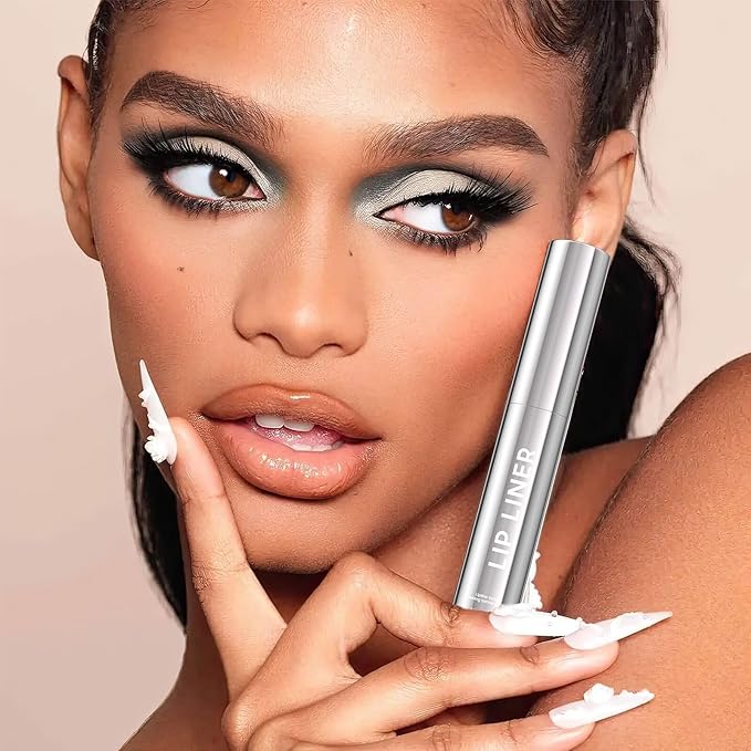 Lip Liner Stain Peel off - Waterproof & Long Lasting Peel Lip Stain Non-Stick Cup, Enhancing Complexion & Nourishing for All Skin Types, Create A Natural Lip Color (Rose, 1 Count)