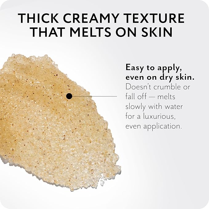 THE ACT Sugar Exfoliating Body Scrub β Natural Body Polish for Smooth Skin β Gentle Skin Care with Shea, Almond, Macadamia, Green Coffee, Vegan β Self Care Gift for Women