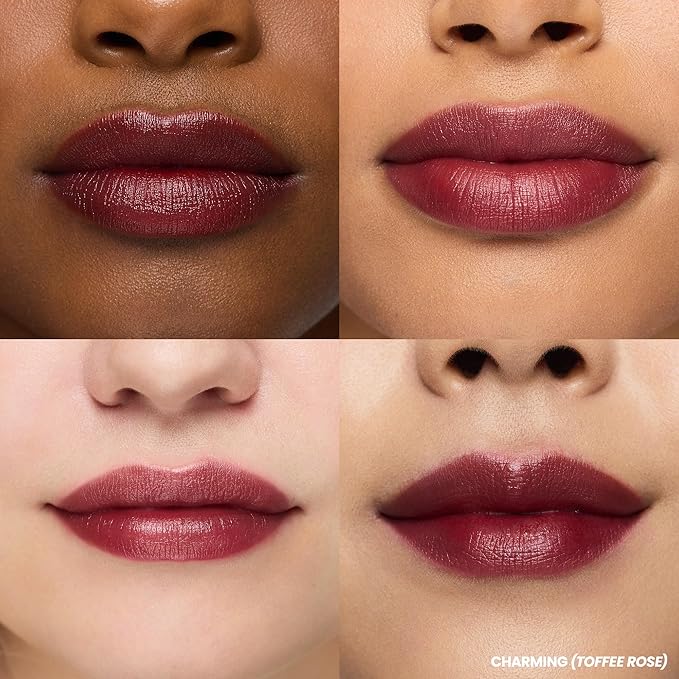 Wonderskin Wonder Blading Lip Stain Peel Off and Reveal Kit - Long Lasting, Waterproof Pink Lip Tint, Transfer Proof Natural Lip Stain Kit (Charming)