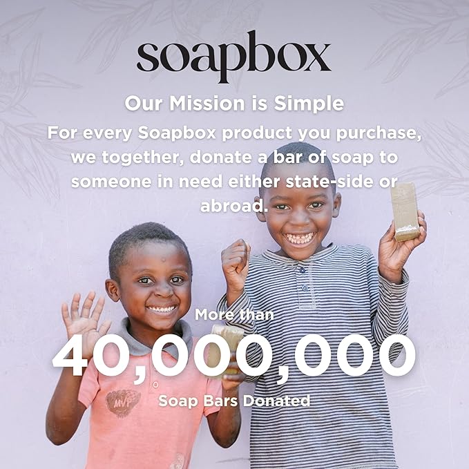 Soapbox Tea Tree Conditioner, Harsh Sulfate Free, Paraben Free, Silicone Free, Color Safe, and Vegan Hair Conditioner (33.8 Ounces)