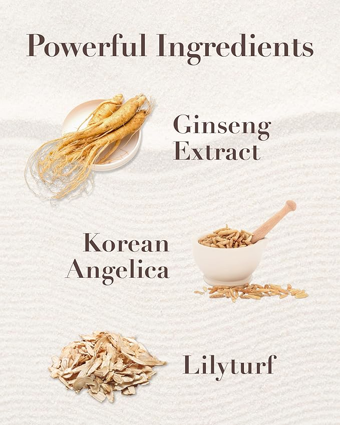 Sooryehan Boyun Luxury Korean Skin Care Gift Set (155ml/5.24 Fl Oz) - Red Ginseng Toner, Emulsion, Cleansing Foam & Moisturizer Cream by LG BEAUTY. Red Ginseng.