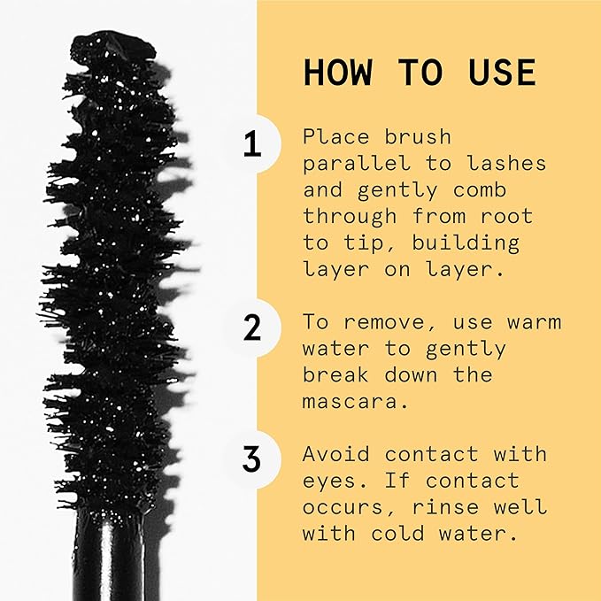 Wrap Star Tubing Mascara For Lenghtening & Curling & A Smudge-Proof & Flake-Proof Finish (Classic Black)