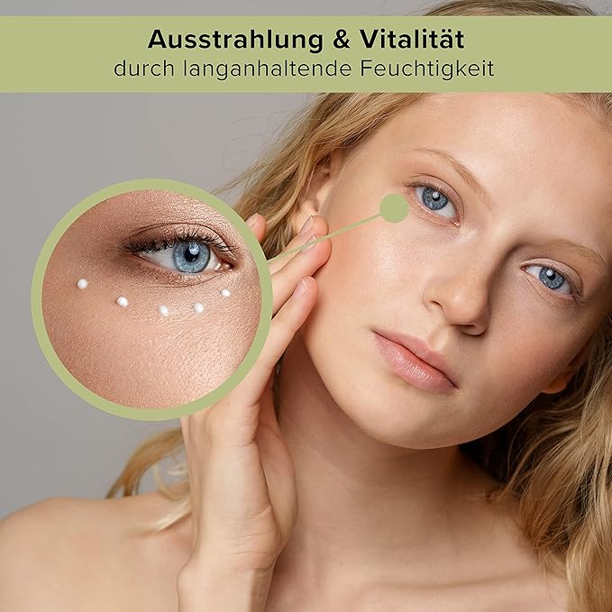 RAU Rich Honey Eye Cream (0.51 oz) - Rich anti-aging eye care with shea & cocoa butter, avocado oil, green tea, rose water & vitamin E - dry, sensitive & mature skin.