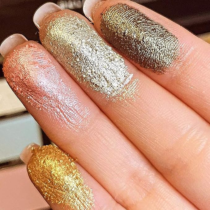 24 Shade Eyeshadow Palette Ibiza glamorous shimmers bold mattes strong pastel tones long lasting full pigment