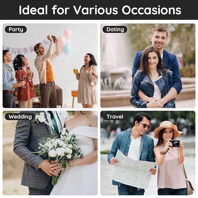 Segbeauty 5 Packs Travel Perfume Bottle Refillable, 10ML Mini Portable Glass Spray Bottles Atomizer, Empty Cologne Sample Dispenser with Funnel and Pipette, Perfume Making Kit Toiletries Container