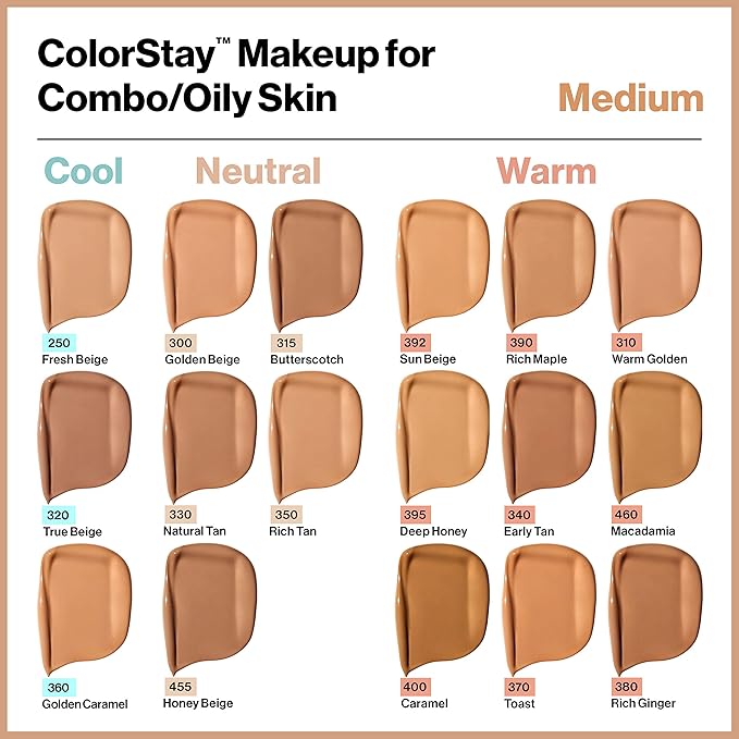 Revlon Colorstay Make Up Combination Oily Skin 320 True Beige 30ml