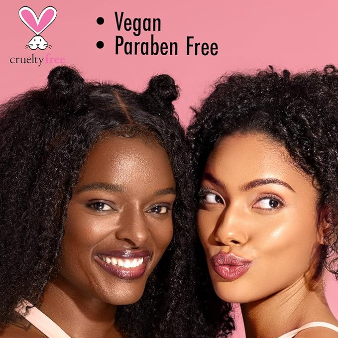 Black Radiance Beyond A Pout Plumping Lip Balm, Moisturizes & Conditions with a Blend of Botanical Oils & Hyaluronic Acid For a Glossy Finish, Vegan, Cruelty-Free - Kissable