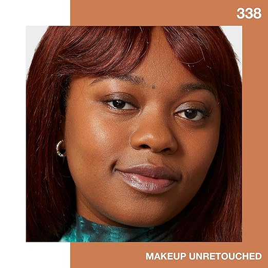 Maybelline New York Fit Me Matte Plus Pore Less Foundation, Spicy Brown, 1 Fluid Ounce