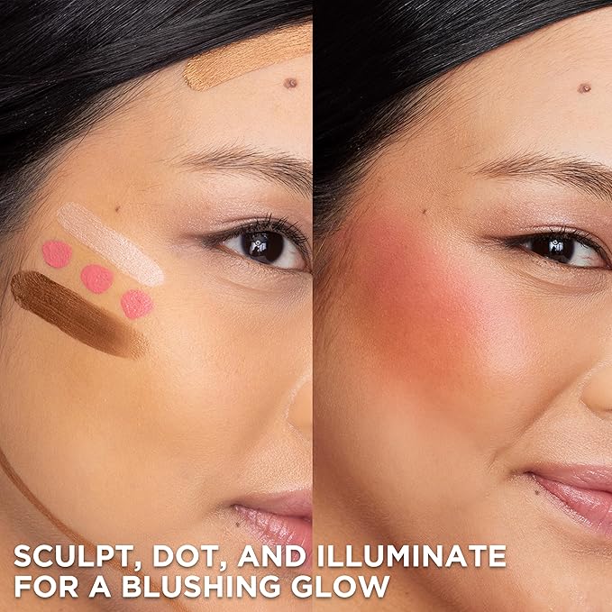 L'Oreal Paris True Match Lumi Le Liquid Blush, 0.33 Fl Oz, Glowy Finish, Medium Color