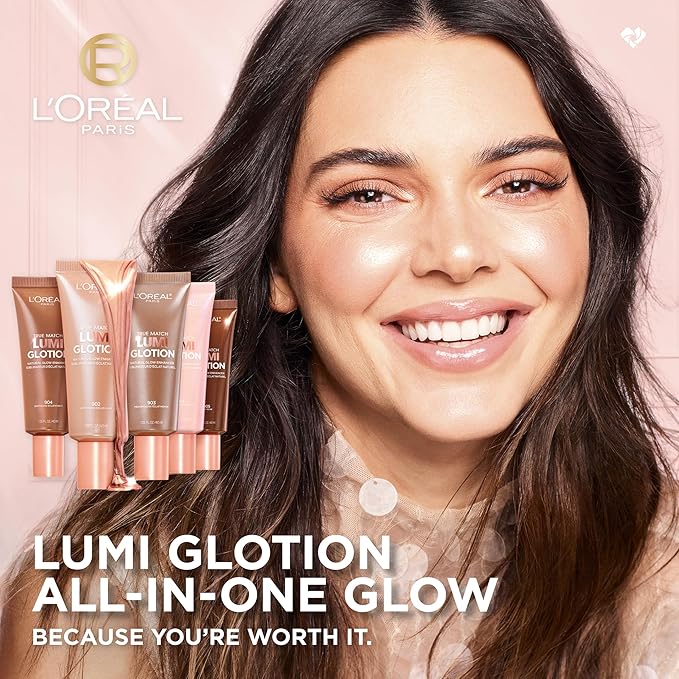 L'Oreal Paris Makeup True Match Lumi Glotion, Natural Glow Enhancer, Illuminator Highlighter, Bronzing Drops For a Sun-Kissed Glow, 905 Rich