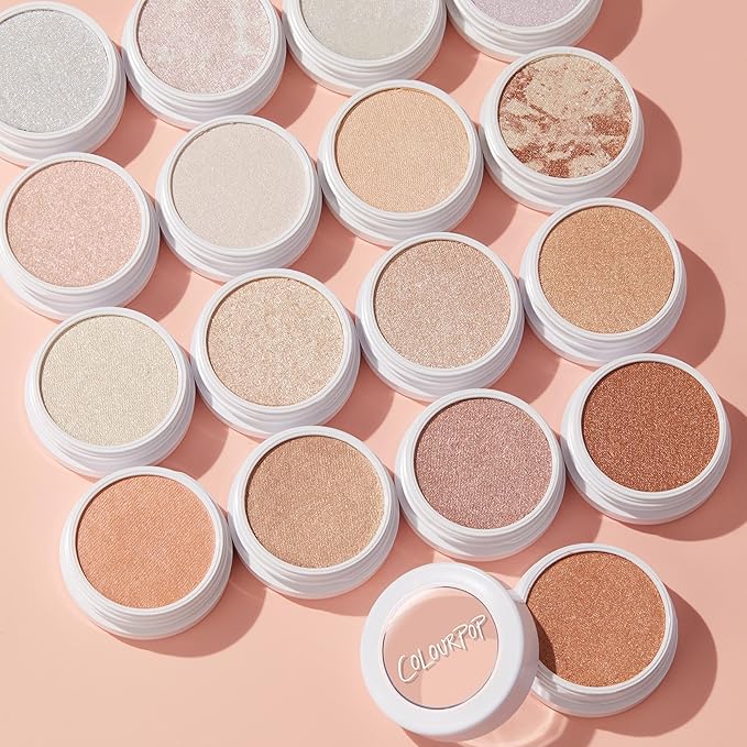 ColourPop Super Shock Highlighter Makeup - High-Pigment, Crème-Powder Face Makeup - Buildable & Blendable Formula with a Unique Bouncy Texture - Honeymoon (0.15 oz)