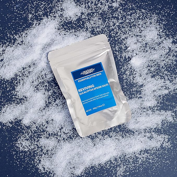 Nurture by Nature Mens Gift Set, Fathers Day Gifts, 5 x Men's Body Care Products Included, Gift Set Men, Mens Gift Basket, Men Body Wash Set, Men Bath Set, Self Care for Men, Men's Shower Kit