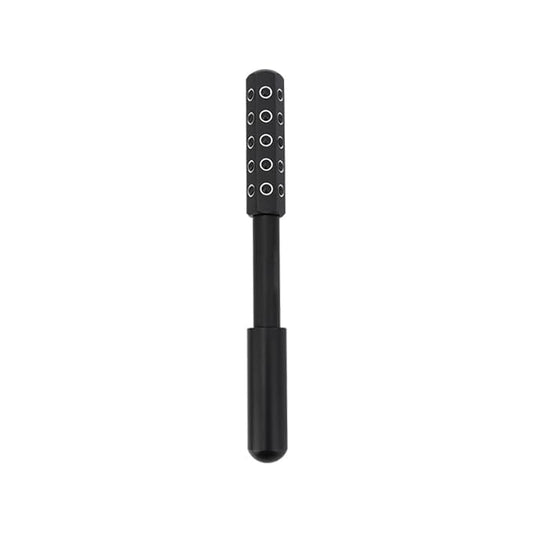KOTOMI Facial Massage Roller, 30 Germanium Stone Facial Roller for Face Beauty Massage, Helps Blood Circulation, Reduces Puffiness and Redness, Self-Care Gift for All Ages (Black)
