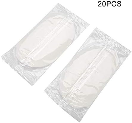 for Under Breasts, Disposable Underarm Sweat Absorbent Pads Unisex Cotton Armpit Sweat Guard (20PCS)