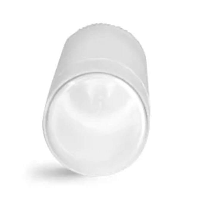 144 Natural Plastic Empty Lip Balm Tubes with Natural Friction Fit Caps by SKS Bottle & Packaging, 0.15 oz tubes - Bulk Lip Balm Containers for DIY Lip Care, Lip Balm Making, and Lip Balm Crafting