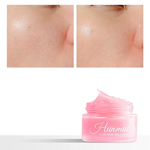 Hunmui Face Primer Pore Base Gel Cream，Magical Perfecting Base Face Primer Under Foundation Anti-Aging WrinklesShrink Pore Remove Fine LinesExfoliatingAnti-Oxidation.1Pcs